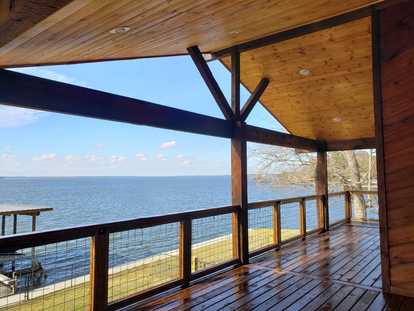 Boat Dock | Wood Deck Construction Company in New Waverly