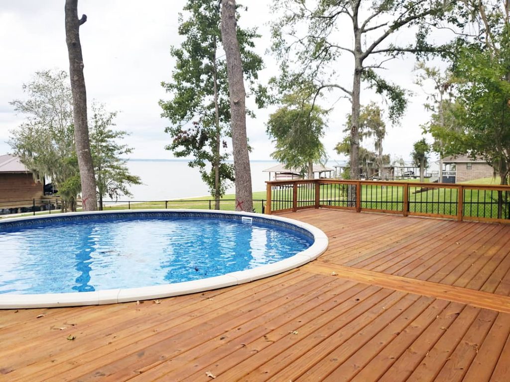 small pool decks