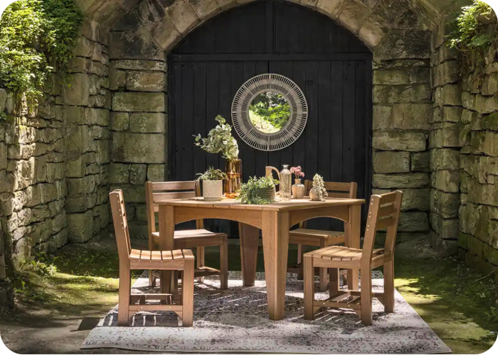 patio furniture sets high end composite